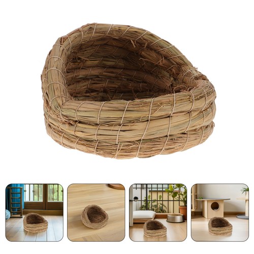 Handmade straw woven - straw, chicken
