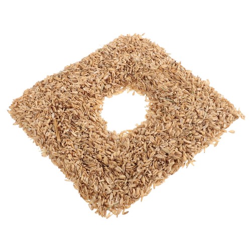 Natural rice hull chicken coop - natural,