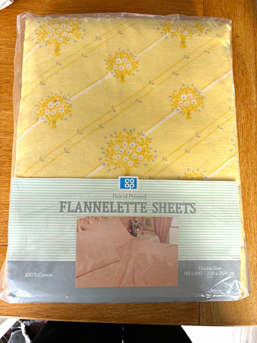 100 cotton flannelette - co-op,